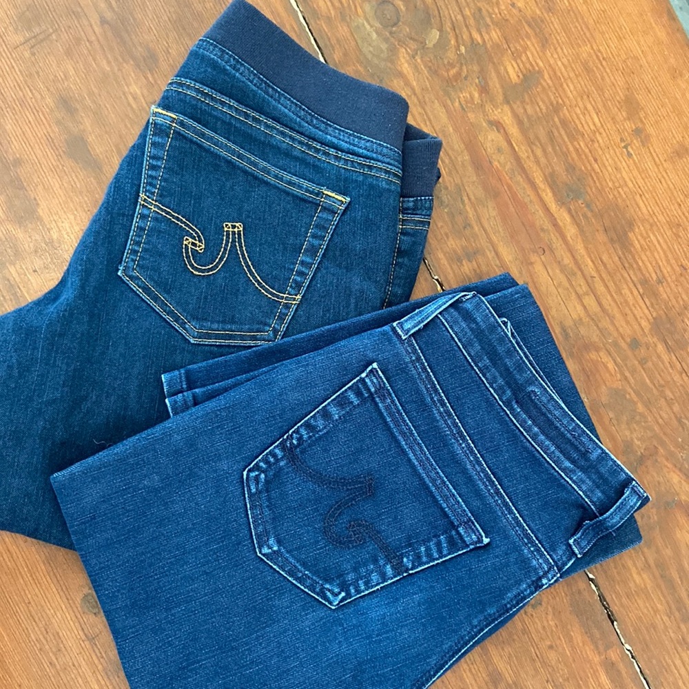 Lot of 2 AG jeans in EUC